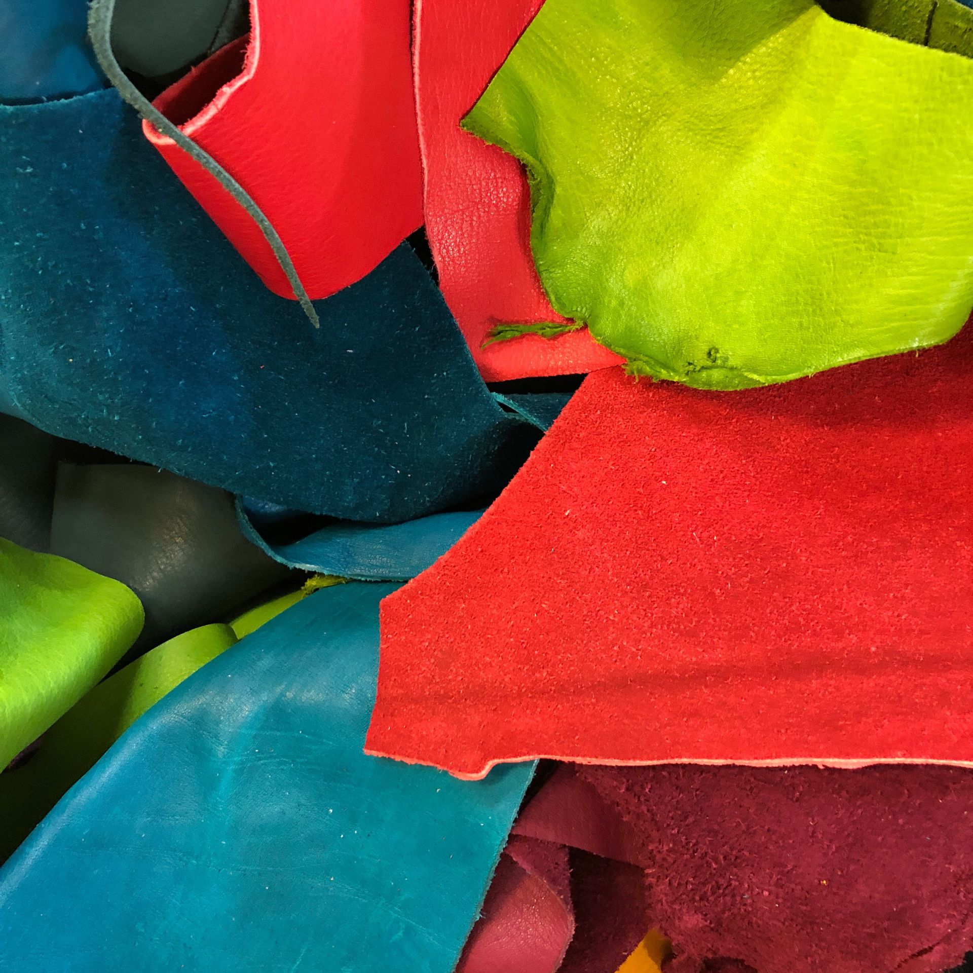 Bunte Lederreste Bunte Lederreste